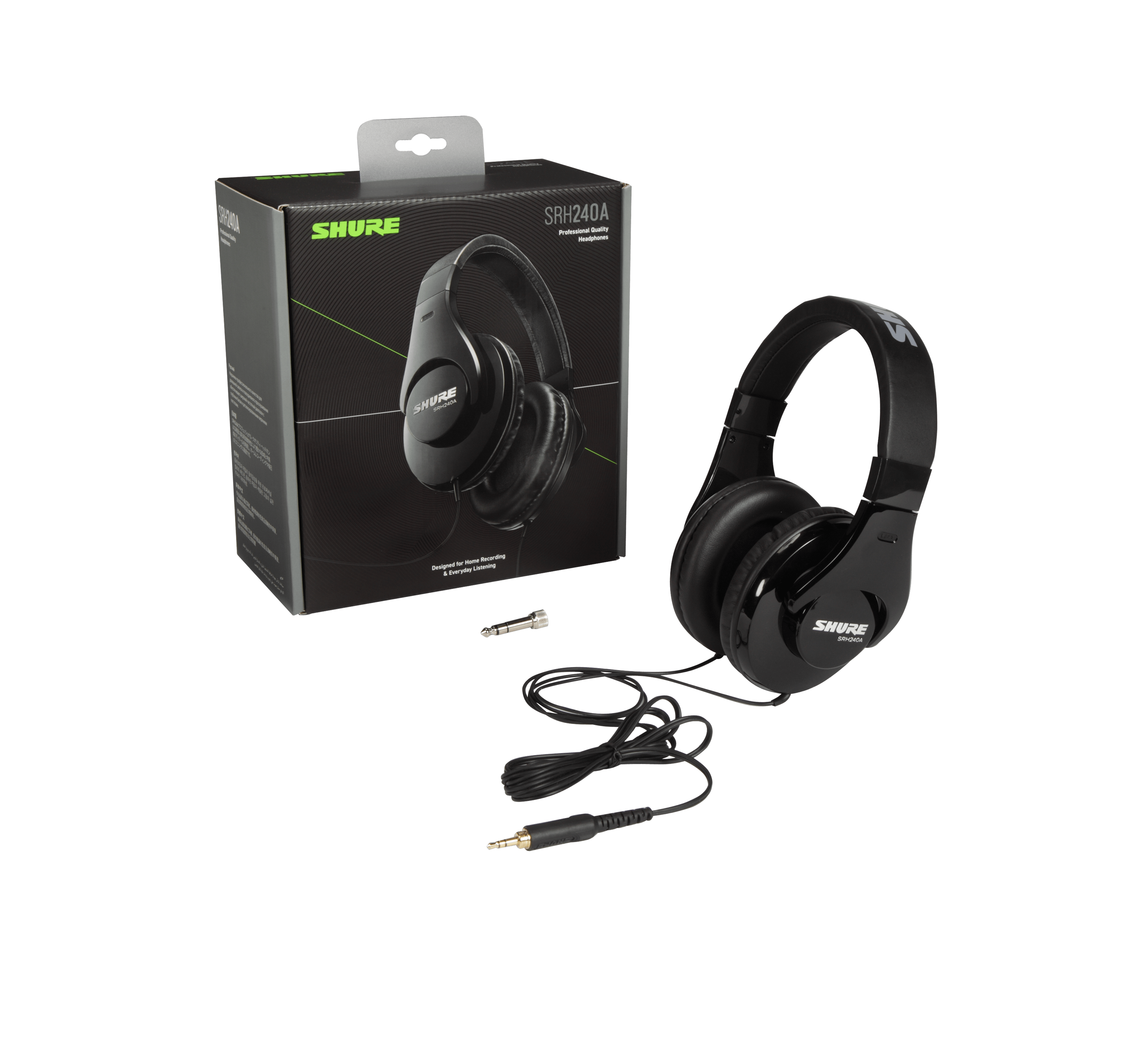Shure słuchawki SRH240A-BK-EFS