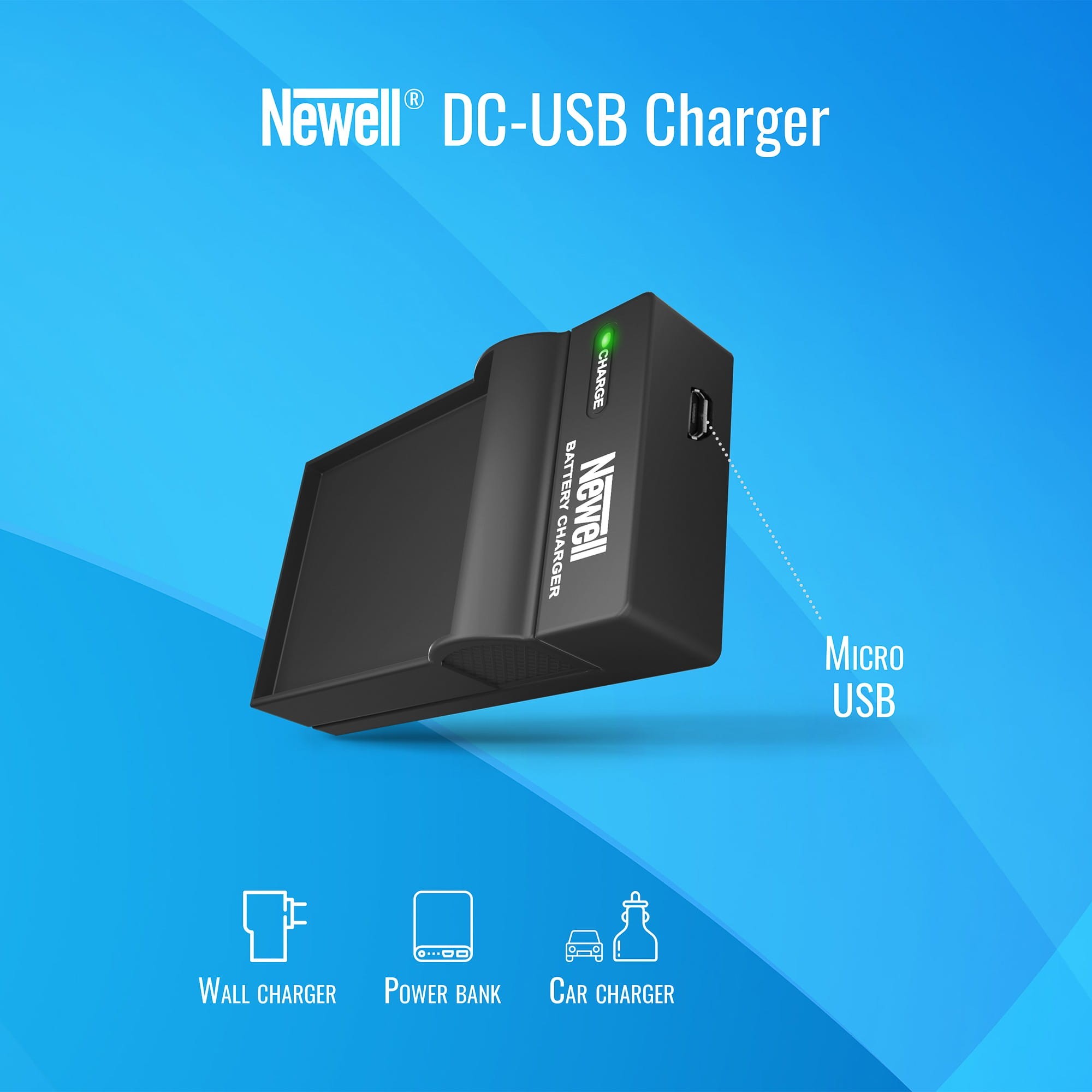 Ładowarka Newell DC-USB do akumulatorów CGA-S006E do Panasonic