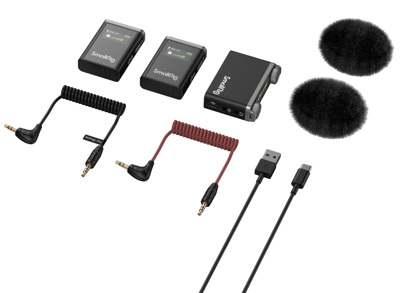 Smallrig 3487 - Mikrofon bezprzewodowy Forevala W60